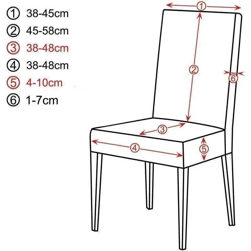 housse-de-chaise-classique-extensible-vert-fonce – La Maison de la Housse