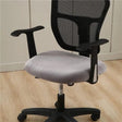 housse-de-chaise-gris-clair-de-bureau-style-velours – La Maison de la Housse