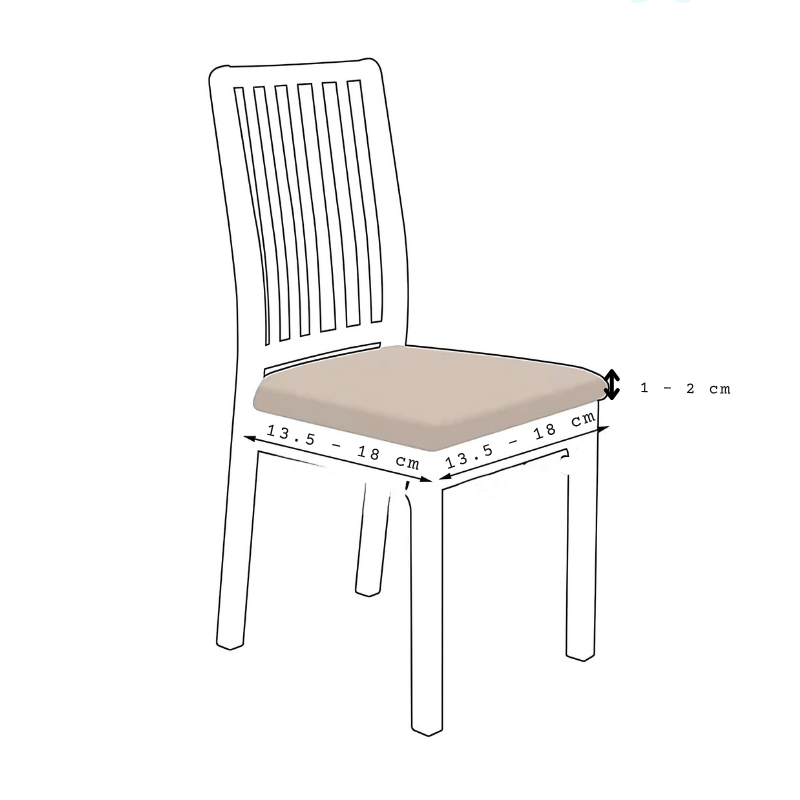 Housse de Chaise Imperméable – Assise Amovible et Lavable - La Maison de la Housse®