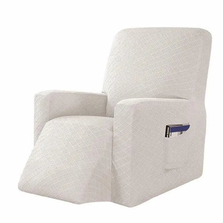 housse-de-fauteuil-inclinable-blanc-extensible – La Maison de la Housse