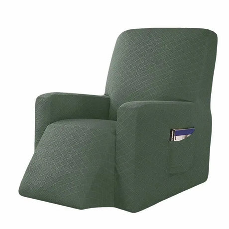 housse-de-fauteuil-inclinable-vert-extensible – La Maison de la Housse