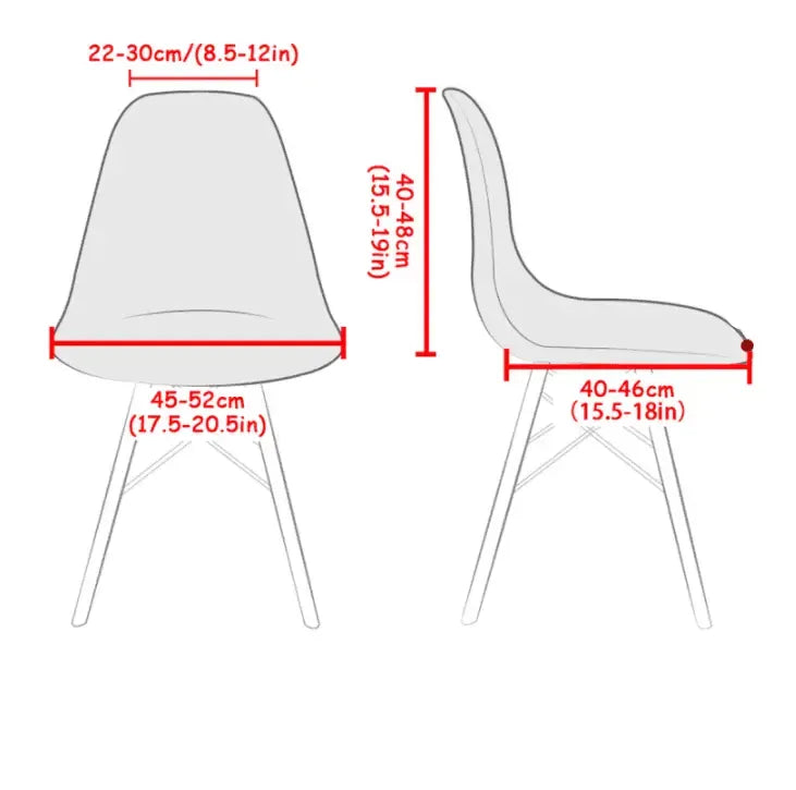 housse-pour-chaise-scandinave-arborescens – La Maison de la Housse
