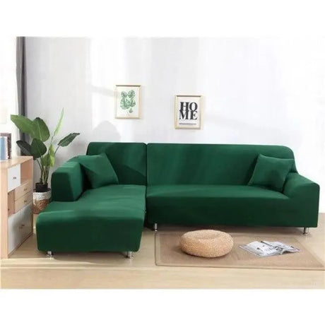 housse-vert-fonce-canape-dangle-classique – La Maison de la Housse