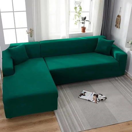 housse-vert-fonce-canape-dangle-classique – La Maison de la Housse