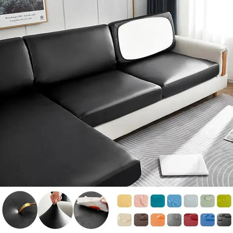 housses-de-coussins-assise-en-simili-cuir-impermeable – La Maison de la Housse