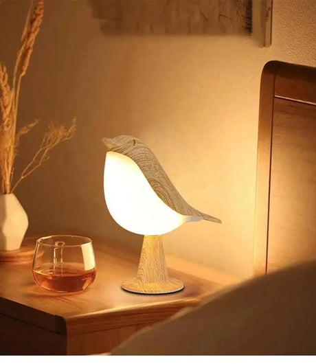 lampe-led-oiseau-en-bois – La Maison de la Housse