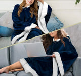 plaid-poncho-sweat-cape – La Maison de la Housse