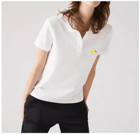 polo-blanc-manche-courte-femme-coton-100-bio – La Maison de la Housse